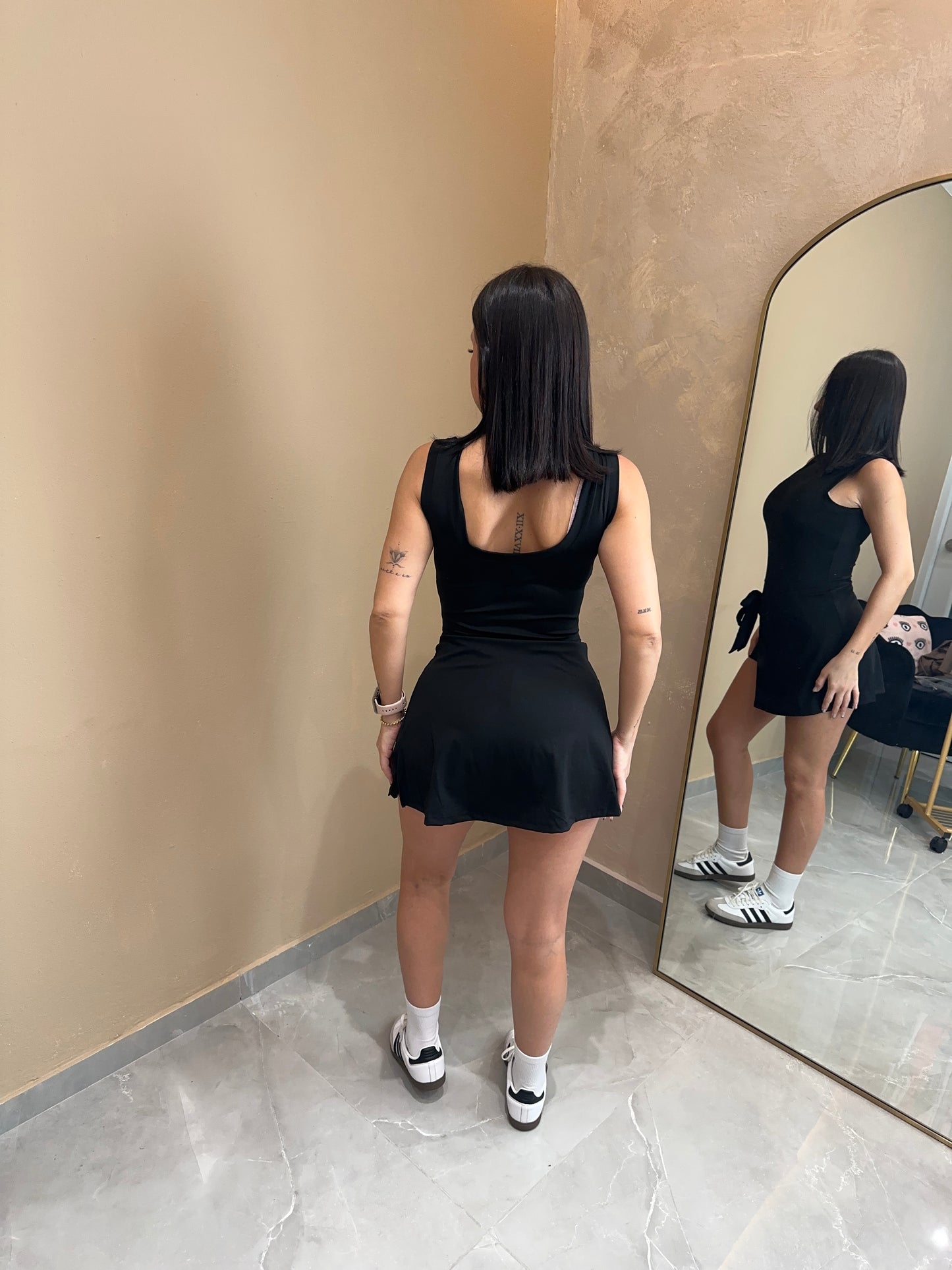 Black Romper Dress