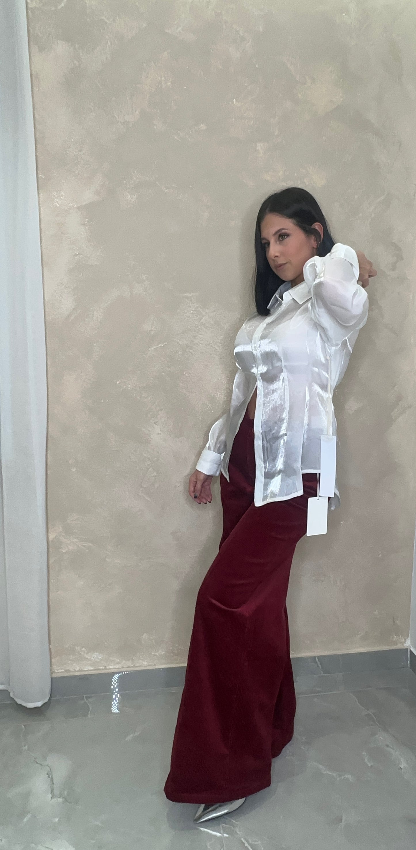 Corduroy Wide Leg Pants