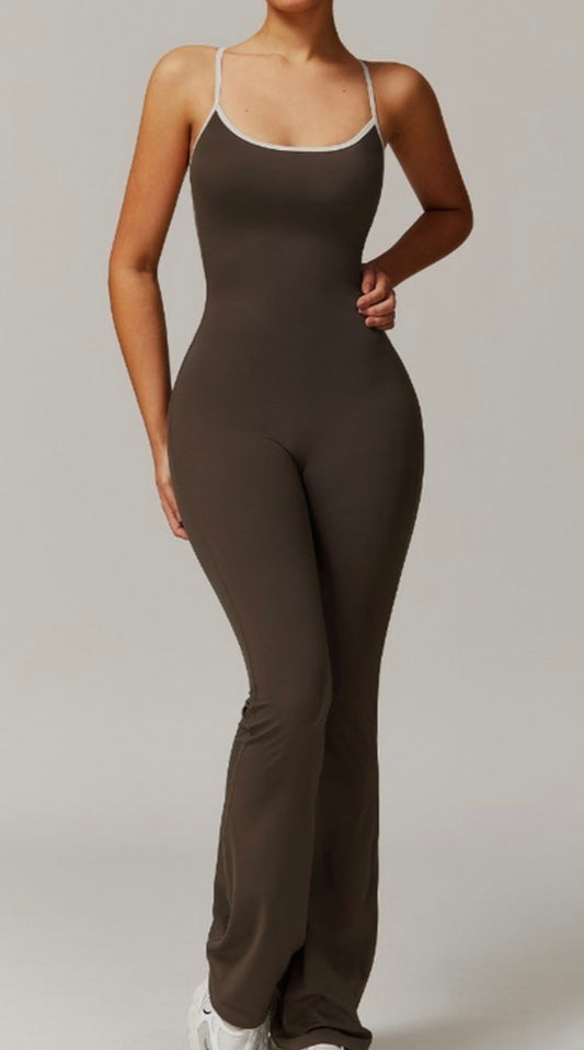 Brown Jumpsuit