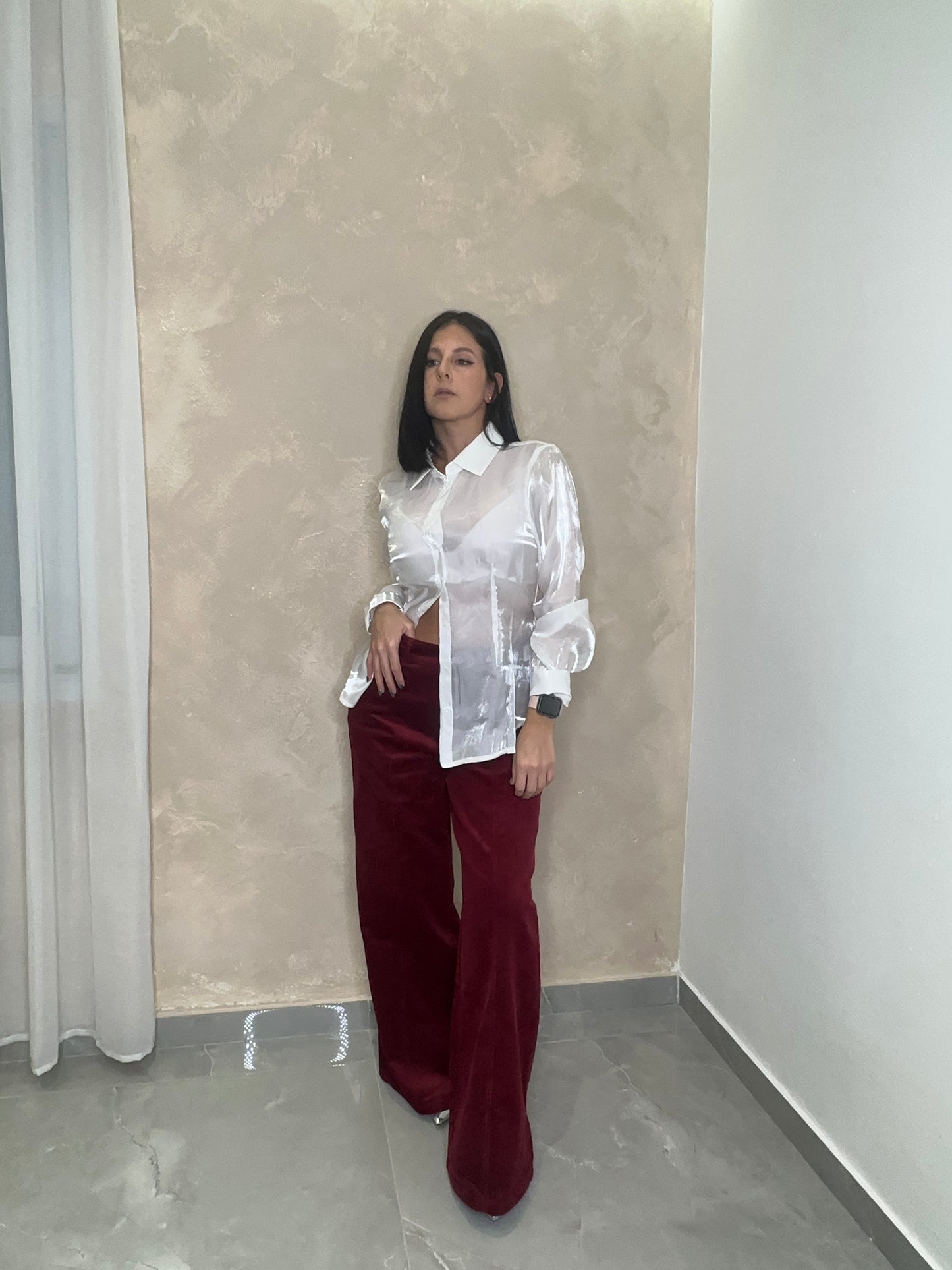 Corduroy Wide Leg Pants